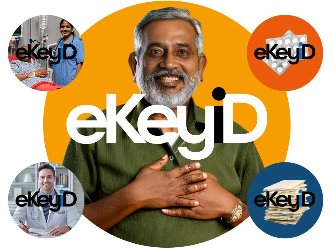 Elderly man in poor health